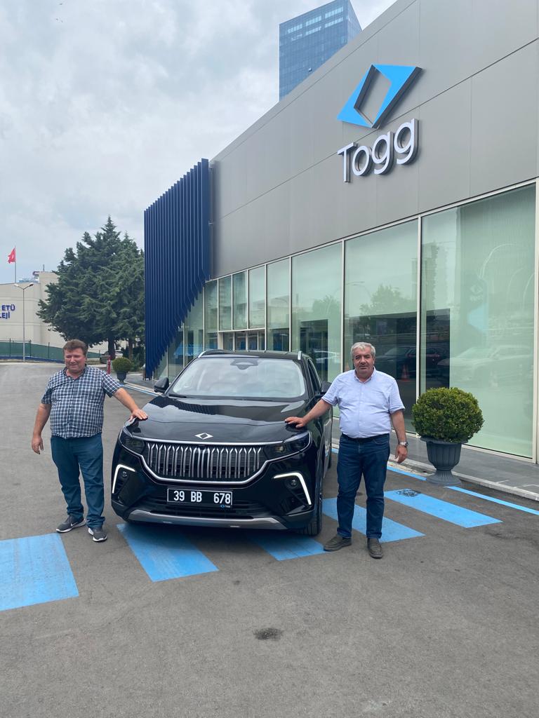 TOGG HİZMET ARACIMIZ OLARAK YERİNİ ALDI