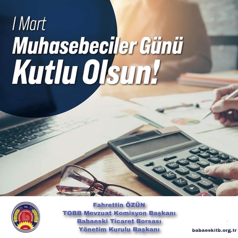 Muhasebeciler Günü Kutlu Olsu