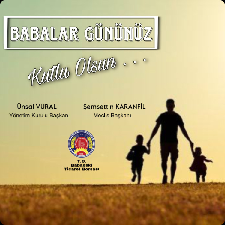 Babalar Gününüz Kutlu Olsun