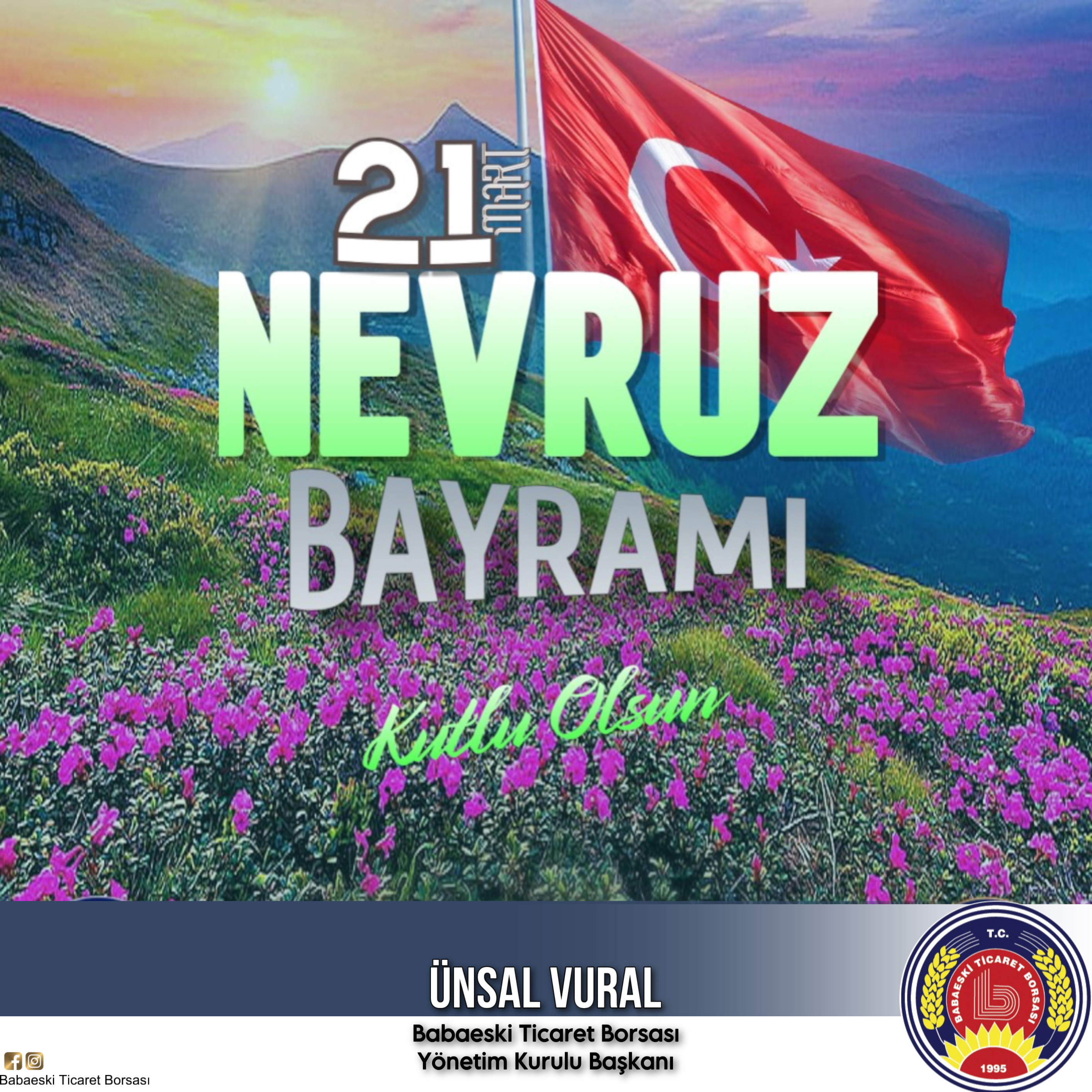 Nevruz Bayramı Kutlu Olsun