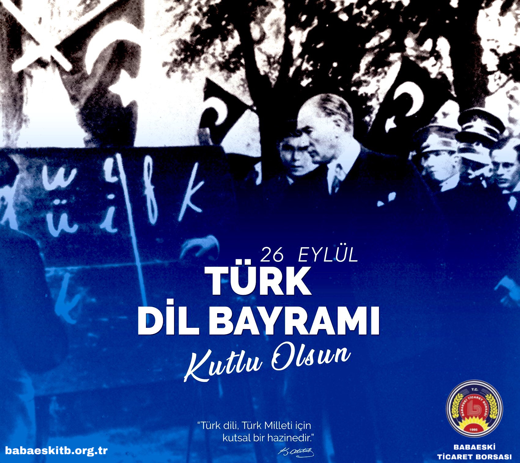 TÜRK DİL BAYRAMI KUTLU OLSUN