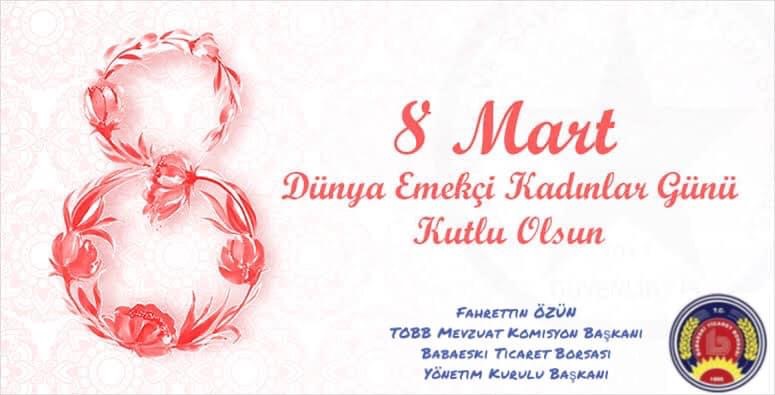 Dünya Emekçi Kadınlar Günü Kutlu Olsun