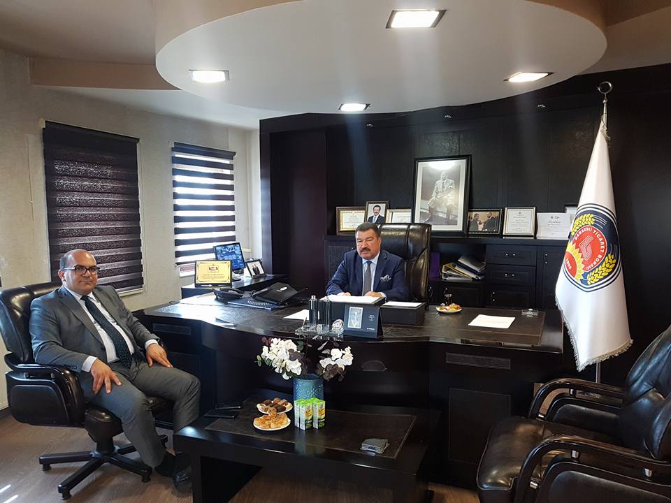 Babaeski İlçe Kaymakamımız Sayın Hakan Özarslan Tebrik Ziyaretinde Bulundu