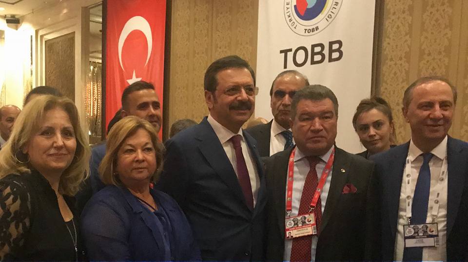 Babaeski Ticaret Borsası Heyeti Genel Kurul Öncesi Akşam Yemeğine Katıldı
