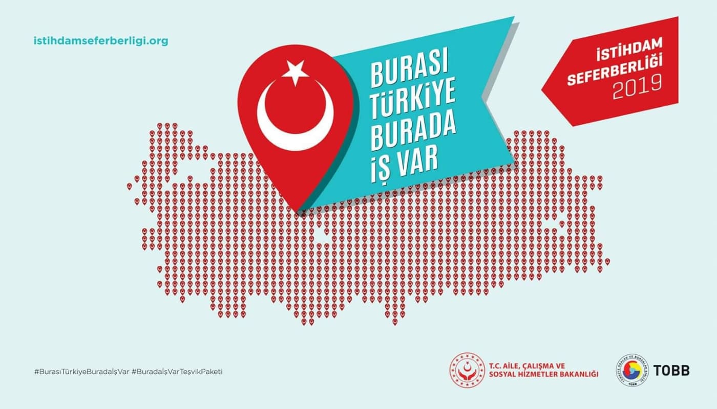 İstihdam Seferberliği 2019 Kapsamında Uygulanan Teşvikler
