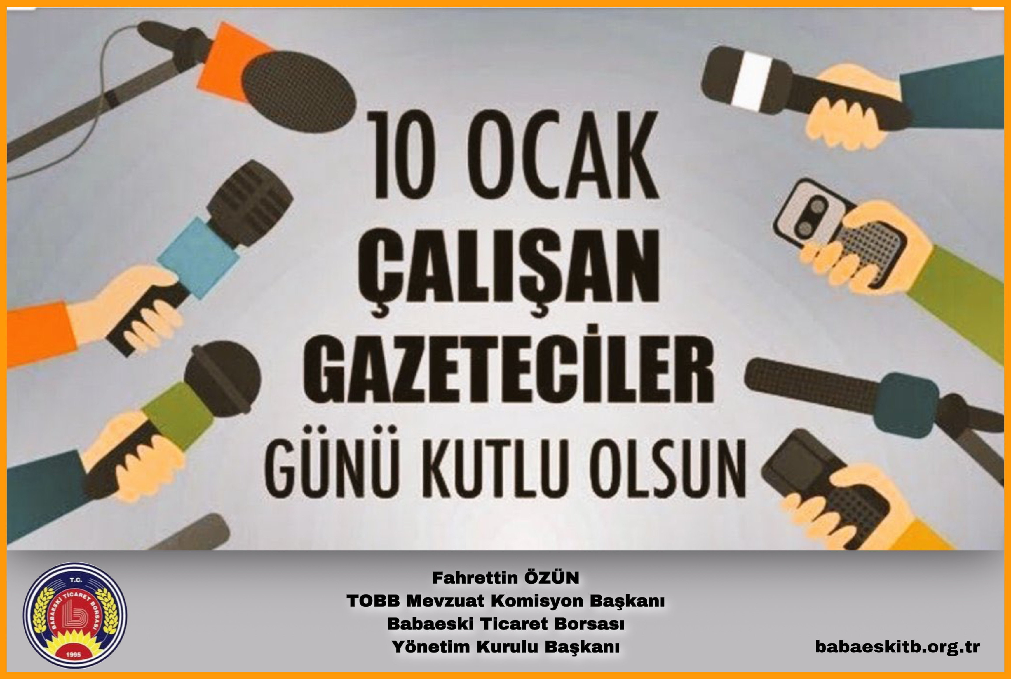 Çalışan Gazeteciler Günü 