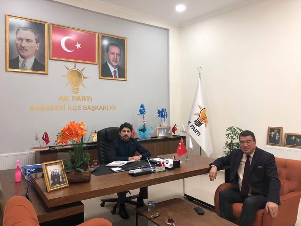 BABAESKİ AKP İLÇE TEŞKİLATINA ZİYARET