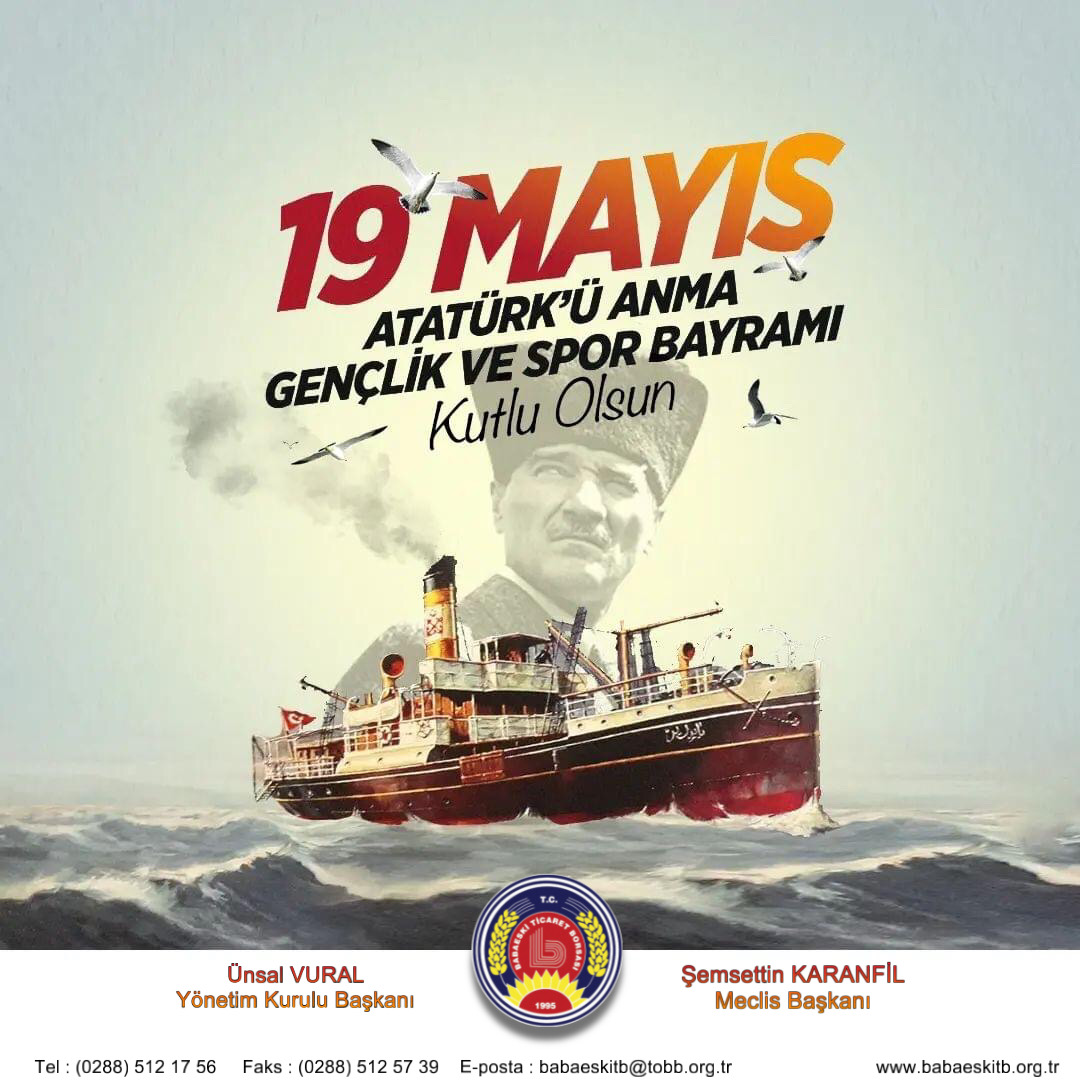 19 Mayıs Kutlu Olsun
