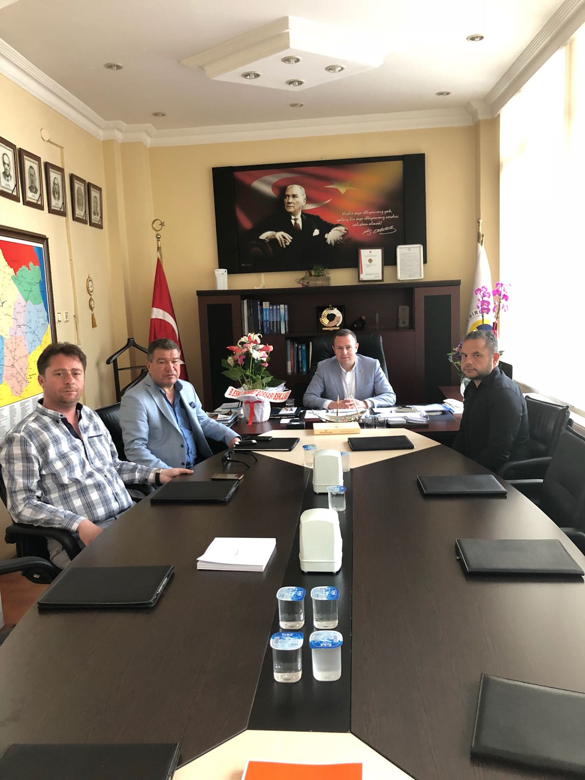 Kırklareli Ticaret ve Sanayi Odasına Tebrik Ziyareti