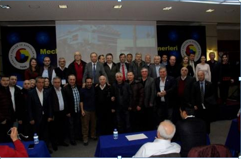 Babaeski Ticaret Borsası Meclis Üyeleri TOBB tarafından düzenlenen Meclis Üyeleri Bilgilendirme Seminerine katıldılar.
