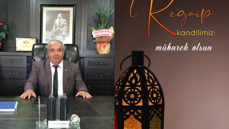 Regaip Kandiliniz Mübarek Olsun